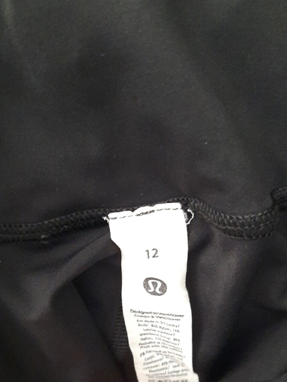 lululemon athletica Black Leggings with Size Tag - Picture 2 of 5